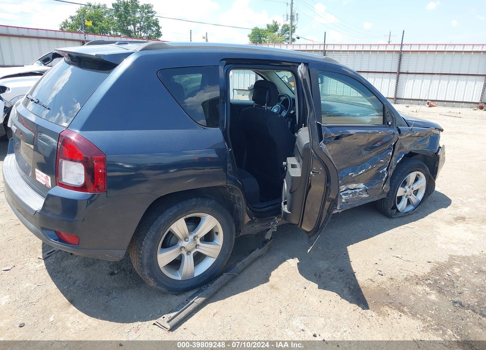 2014 JEEP COMPASS SPORT VIN: 1C4NJCBB4ED890506