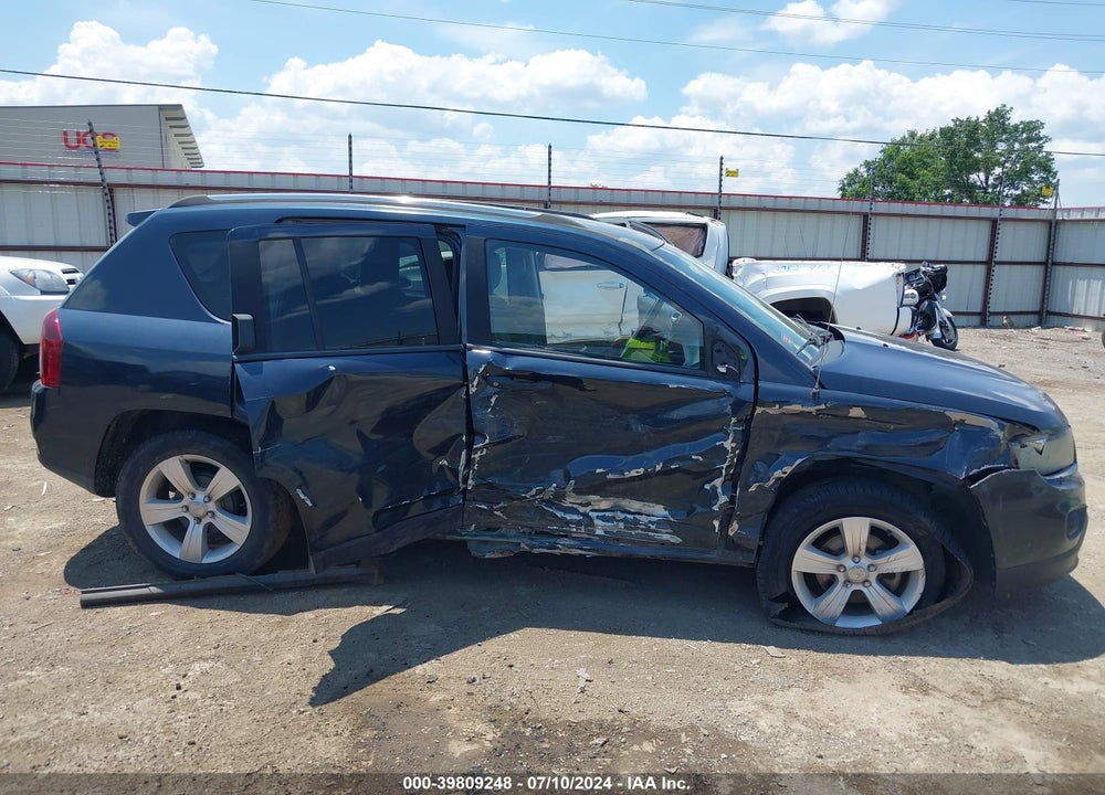 2014 JEEP COMPASS SPORT VIN: 1C4NJCBB4ED890506