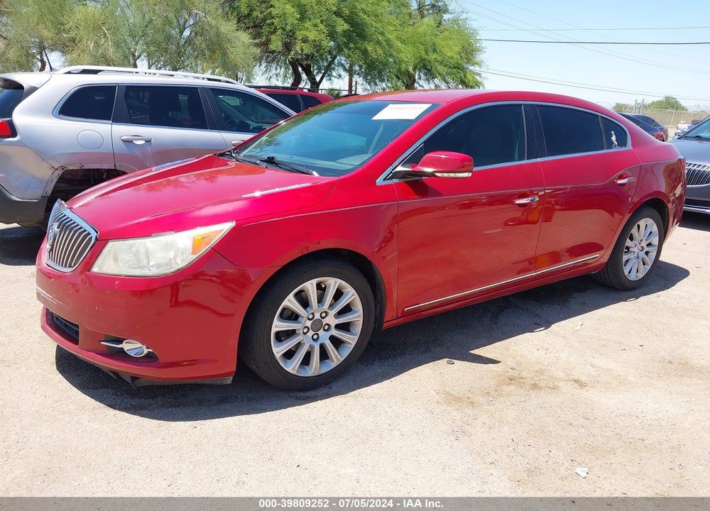 2013 BUICK LACROSSE LEATHER GROUP VIN: 1G4GC5E30DF316244