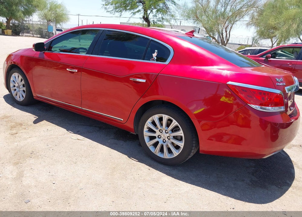 2013 BUICK LACROSSE LEATHER GROUP VIN: 1G4GC5E30DF316244