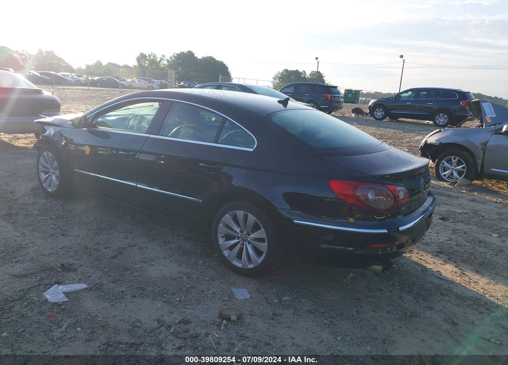 2012 VOLKSWAGEN CC SPORT VIN: WVWMN7AN5CE535354