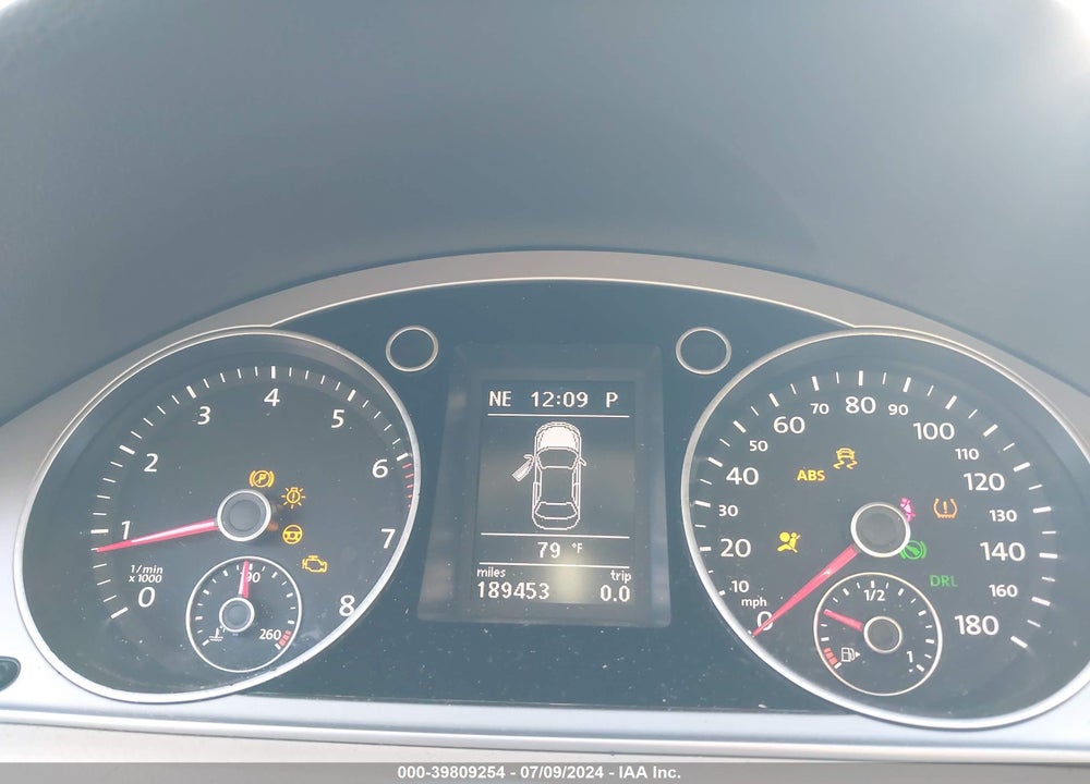 2012 VOLKSWAGEN CC SPORT VIN: WVWMN7AN5CE535354