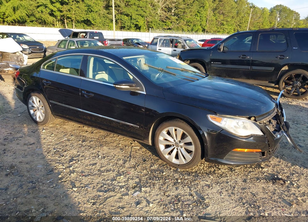 2012 VOLKSWAGEN CC SPORT VIN: WVWMN7AN5CE535354