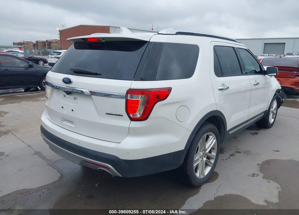 2016 FORD EXPLORER LIMITED VIN: 1FM5K7F87GGD01836