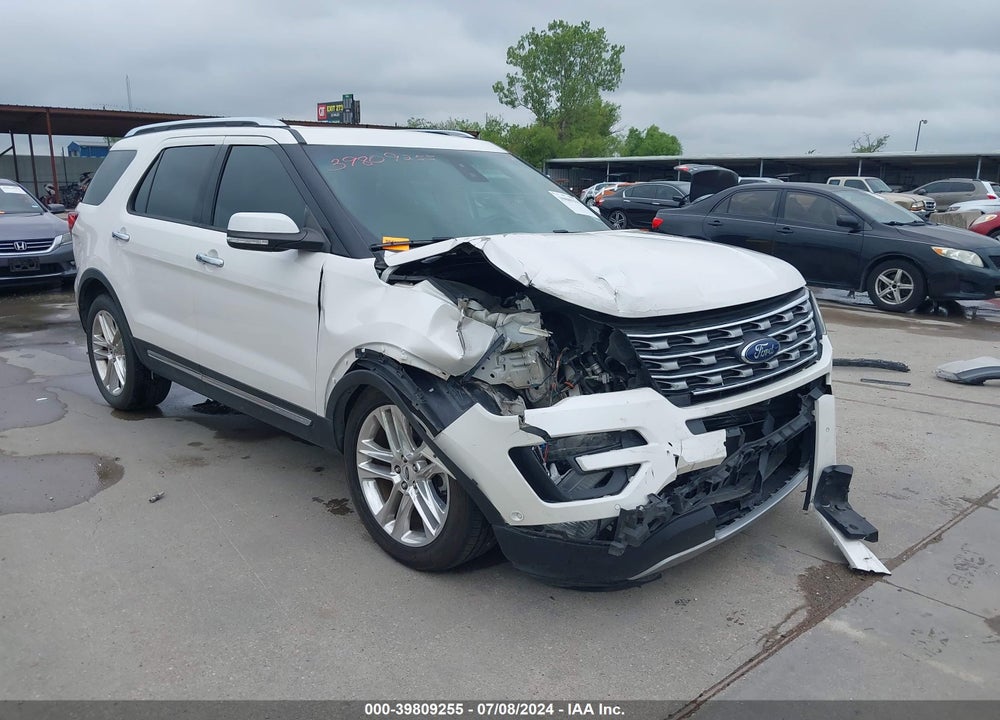 2016 FORD EXPLORER LIMITED VIN: 1FM5K7F87GGD01836