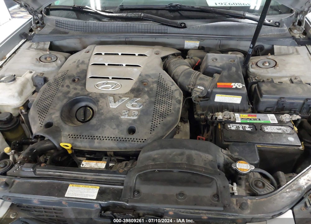 2006 HYUNDAI SONATA GLS V6/LX V6 VIN: 5NPEU46F76H039919