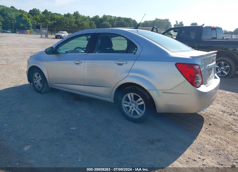 2014 CHEVROLET SONIC LT AUTO VIN: 1G1JC5SH4E4195864