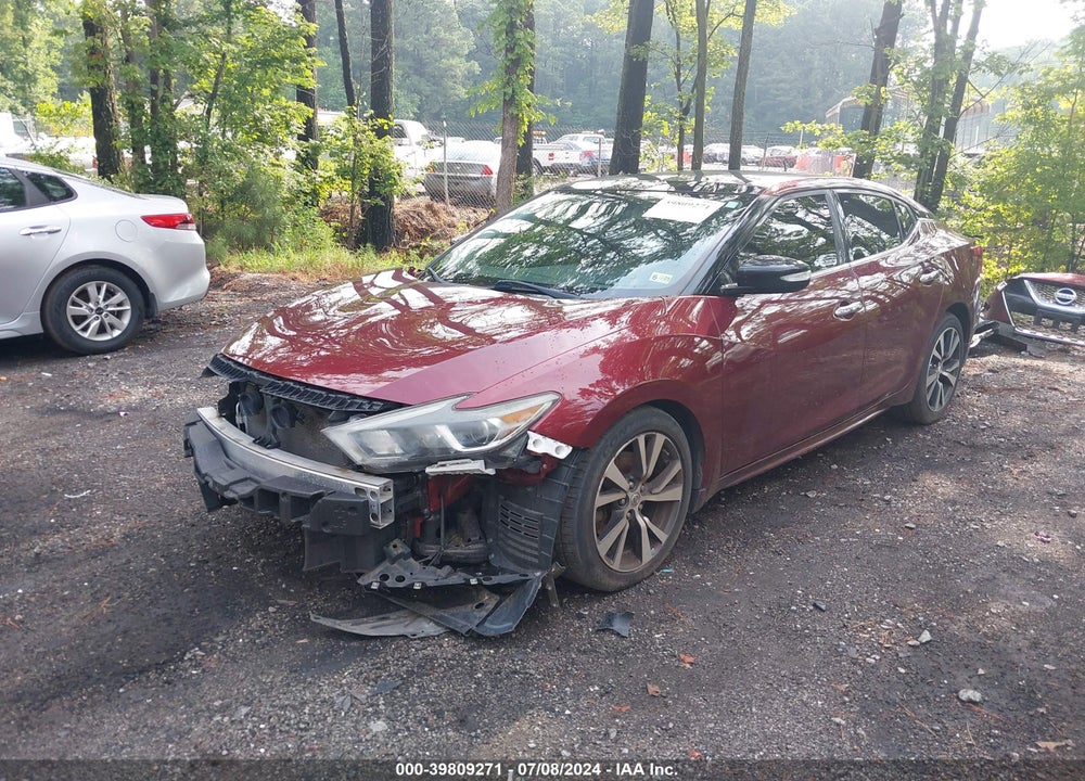 2017 NISSAN MAXIMA 3.5 SL VIN: 1N4AA6APXHC368704