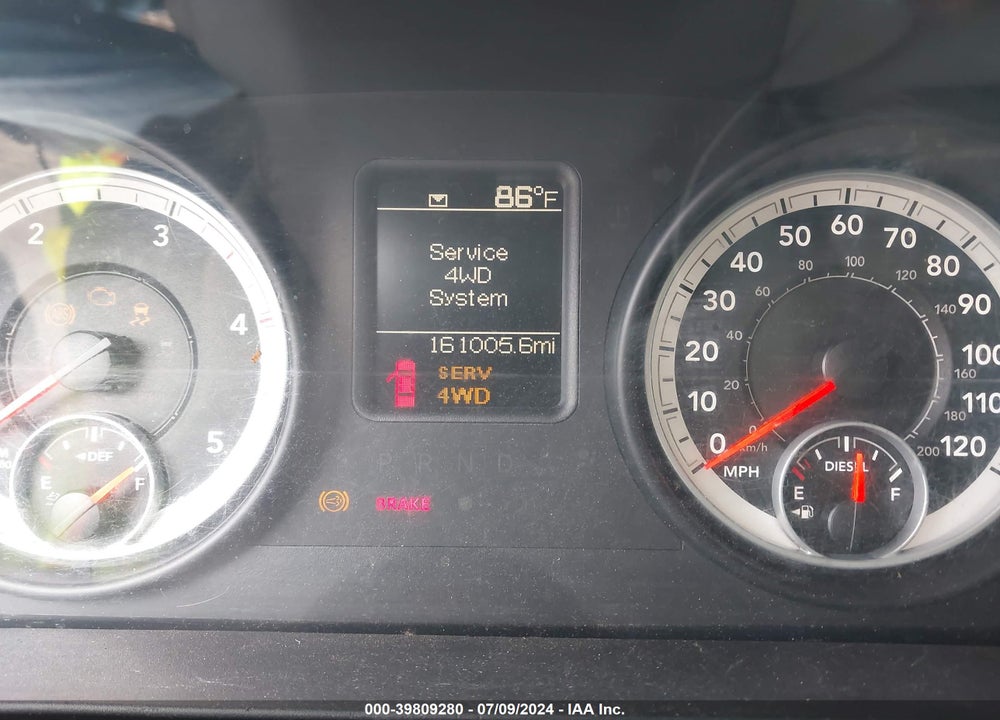 2013 RAM 2500 TRADESMAN VIN: 3C6UR5HL2DG548061