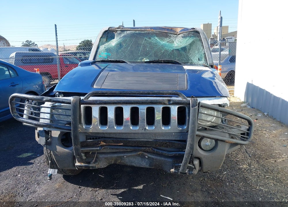 2006 HUMMER H3 SUV VIN: 5GTDN136X68135837