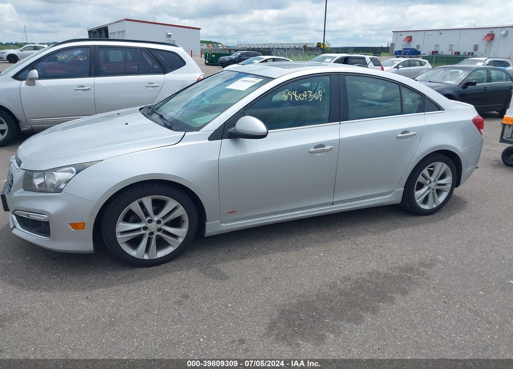 2015 CHEVROLET CRUZE LTZ VIN: 1G1PG5SB2F7106612