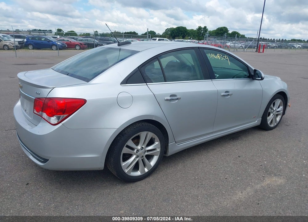 2015 CHEVROLET CRUZE LTZ VIN: 1G1PG5SB2F7106612