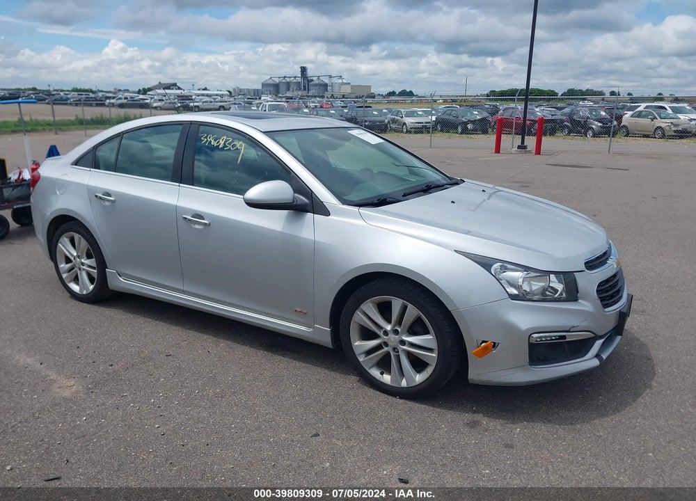 2015 CHEVROLET CRUZE LTZ VIN: 1G1PG5SB2F7106612
