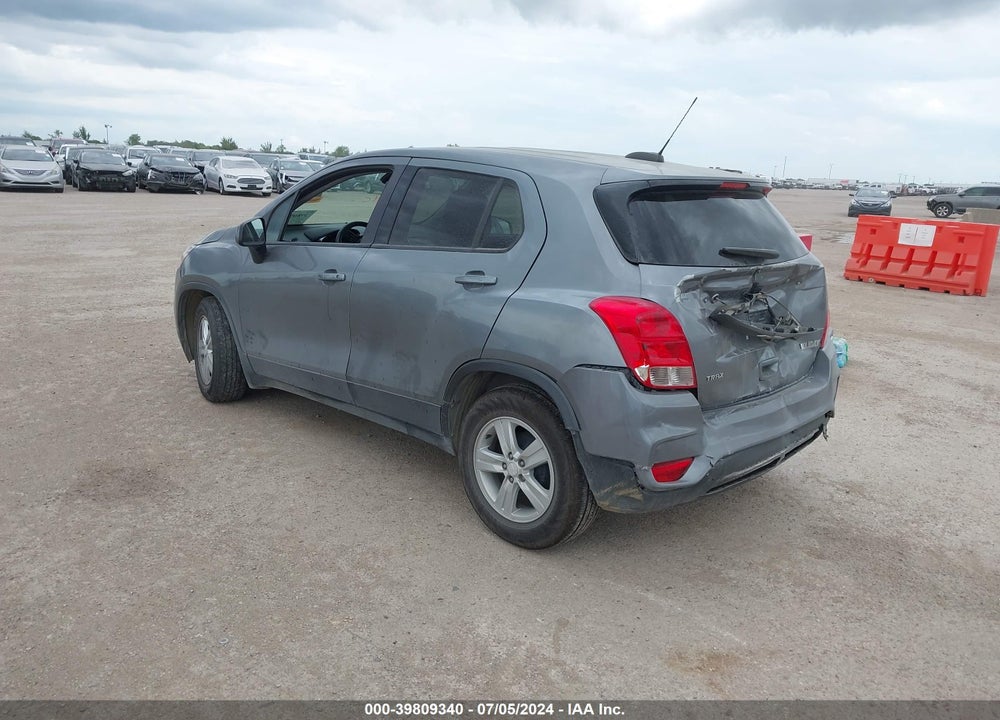 2020 CHEVROLET TRAX FWD LS VIN: 3GNCJKSB9LL314605