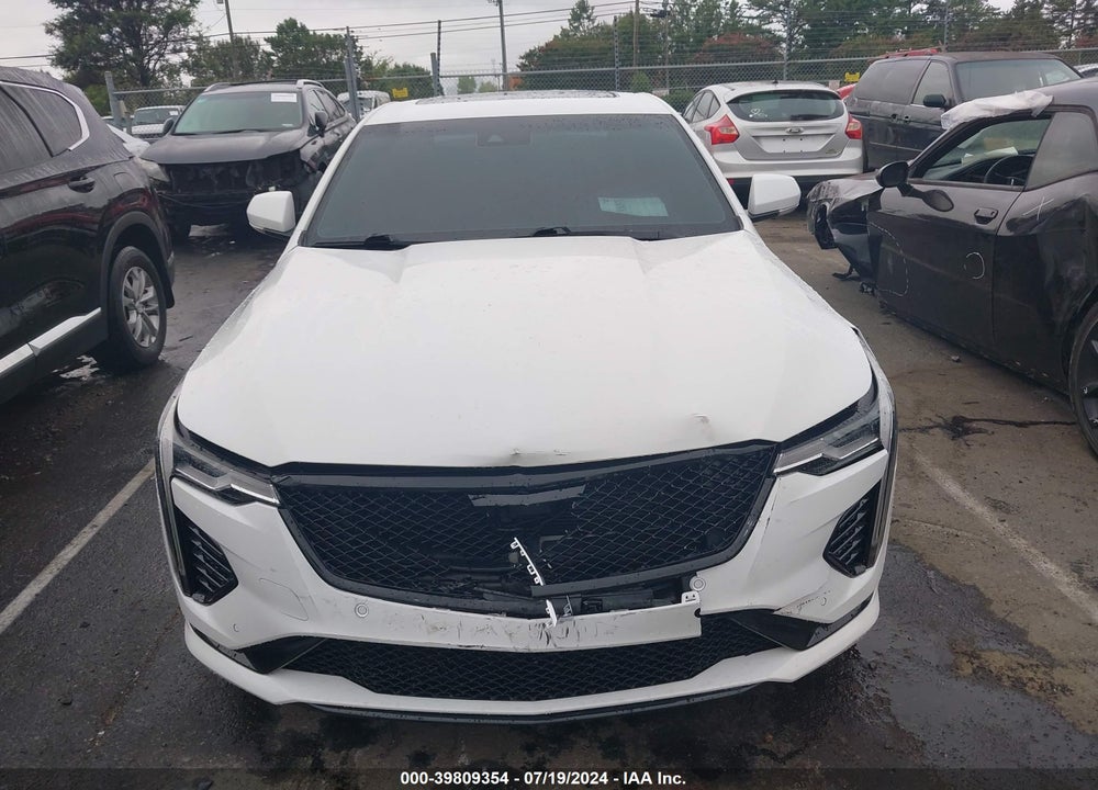 2022 CADILLAC CT4-V V-SERIES VIN: 1G6DD5RL7N0120792