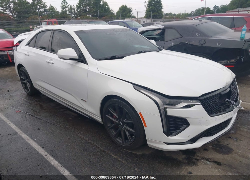 2022 CADILLAC CT4-V V-SERIES VIN: 1G6DD5RL7N0120792