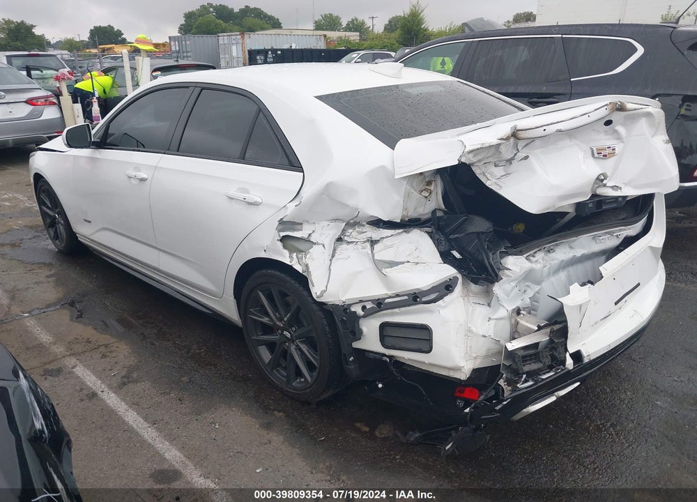 2022 CADILLAC CT4-V V-SERIES VIN: 1G6DD5RL7N0120792