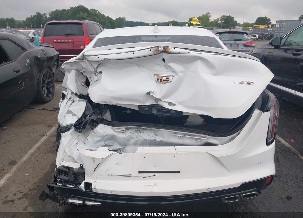 2022 CADILLAC CT4-V V-SERIES VIN: 1G6DD5RL7N0120792