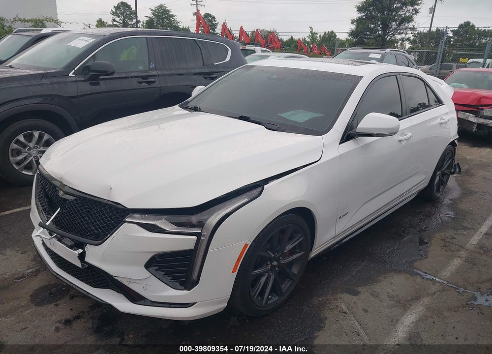2022 CADILLAC CT4-V V-SERIES VIN: 1G6DD5RL7N0120792