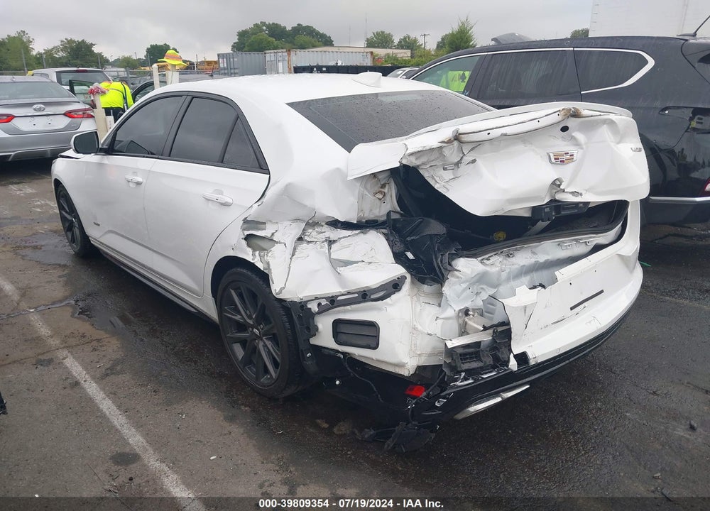 2022 CADILLAC CT4-V V-SERIES VIN: 1G6DD5RL7N0120792