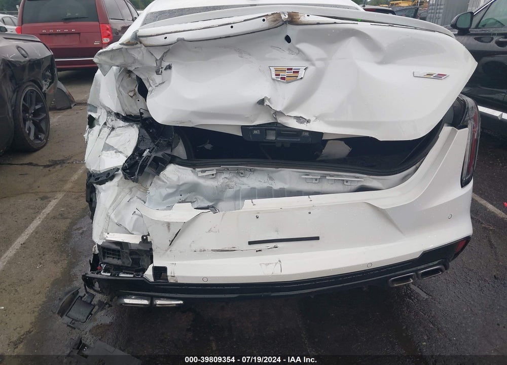 2022 CADILLAC CT4-V V-SERIES VIN: 1G6DD5RL7N0120792