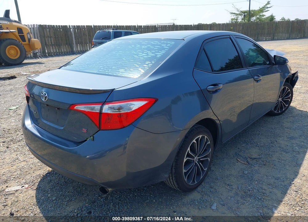 2014 TOYOTA COROLLA S PLUS VIN: 2T1BURHE7EC222212