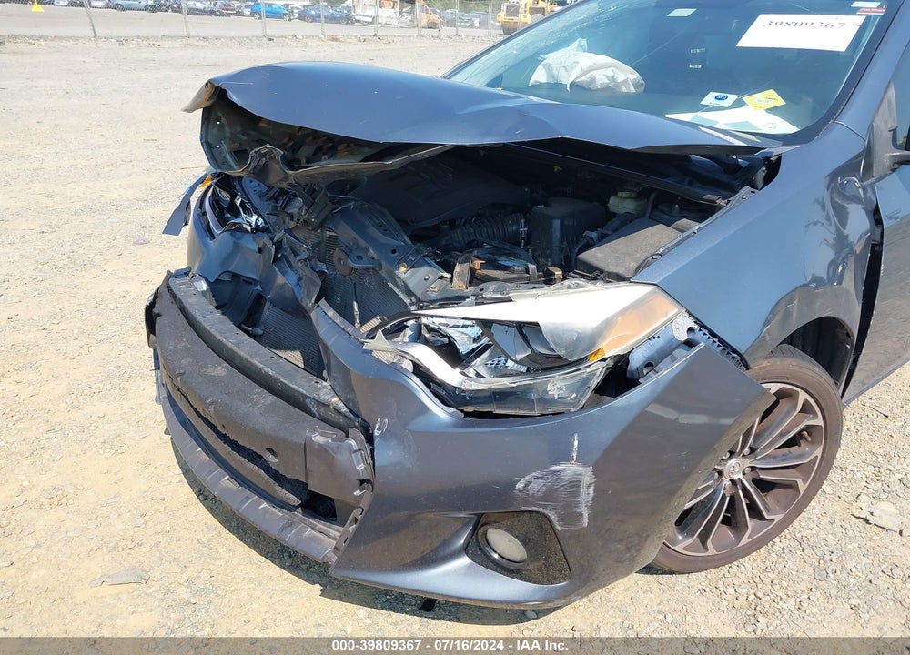 2014 TOYOTA COROLLA S PLUS VIN: 2T1BURHE7EC222212
