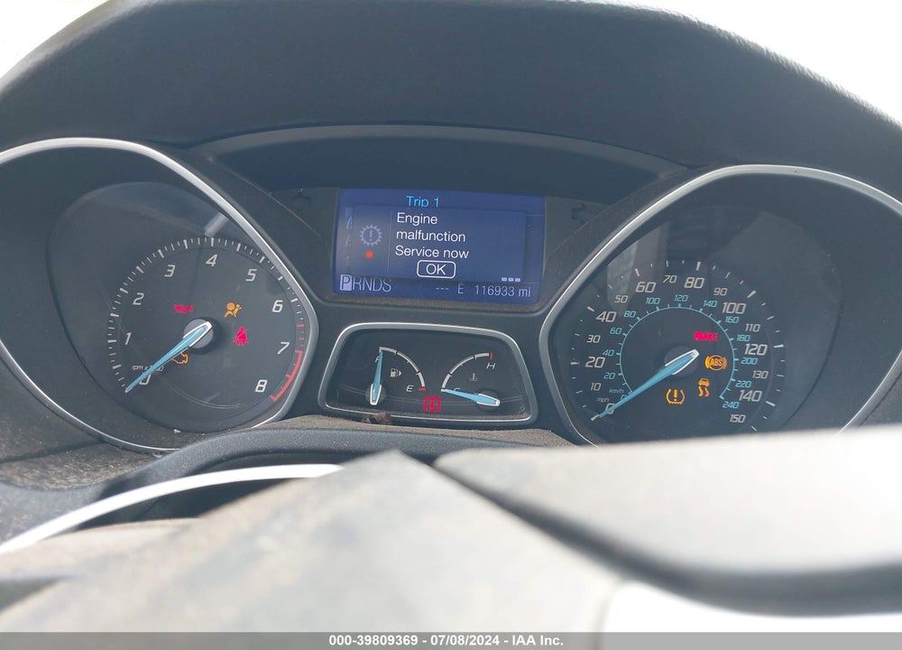 2012 FORD FOCUS SE VIN: 1FAHP3F23CL461064