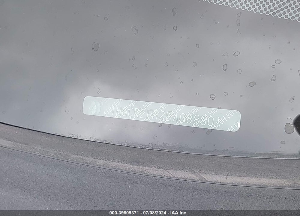 2014 HONDA ACCORD EX VIN: 1HGCR2F72EA088801