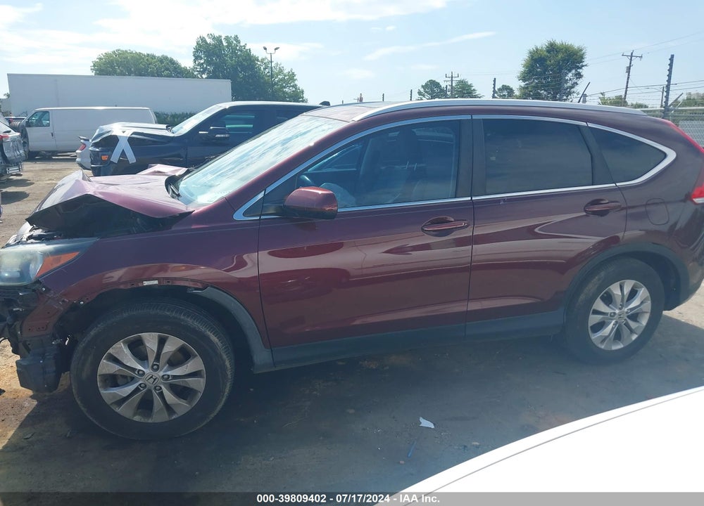 2014 HONDA CR-V EX-L VIN: 5J6RM3H76EL030473