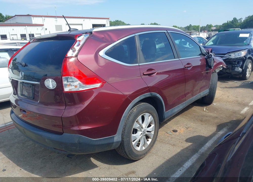 2014 HONDA CR-V EX-L VIN: 5J6RM3H76EL030473