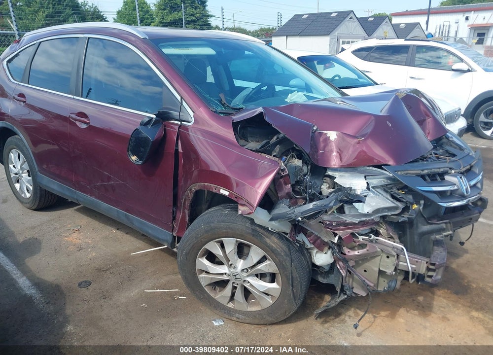 2014 HONDA CR-V EX-L VIN: 5J6RM3H76EL030473