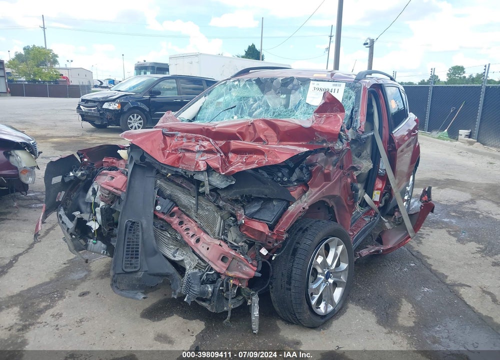 2015 FORD ESCAPE SE VIN: 1FMCU9G92FUB03010