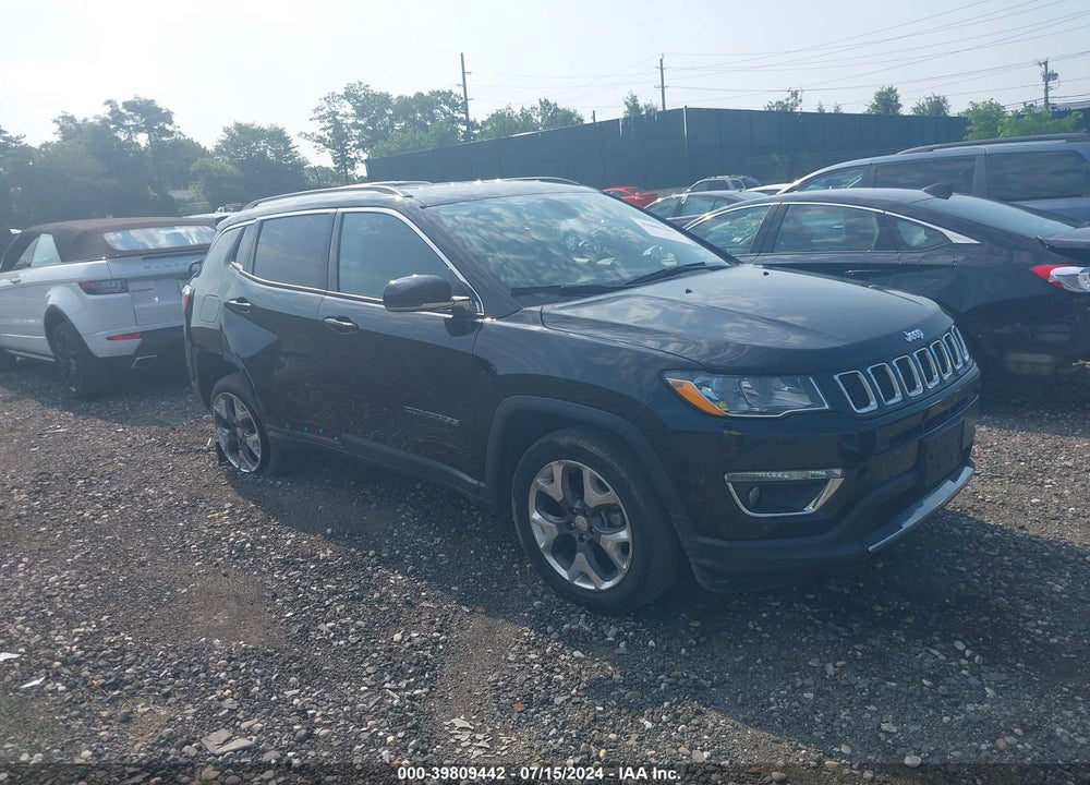 2019 JEEP COMPASS LIMITED 4X4 VIN: 3C4NJDCB1KT806703