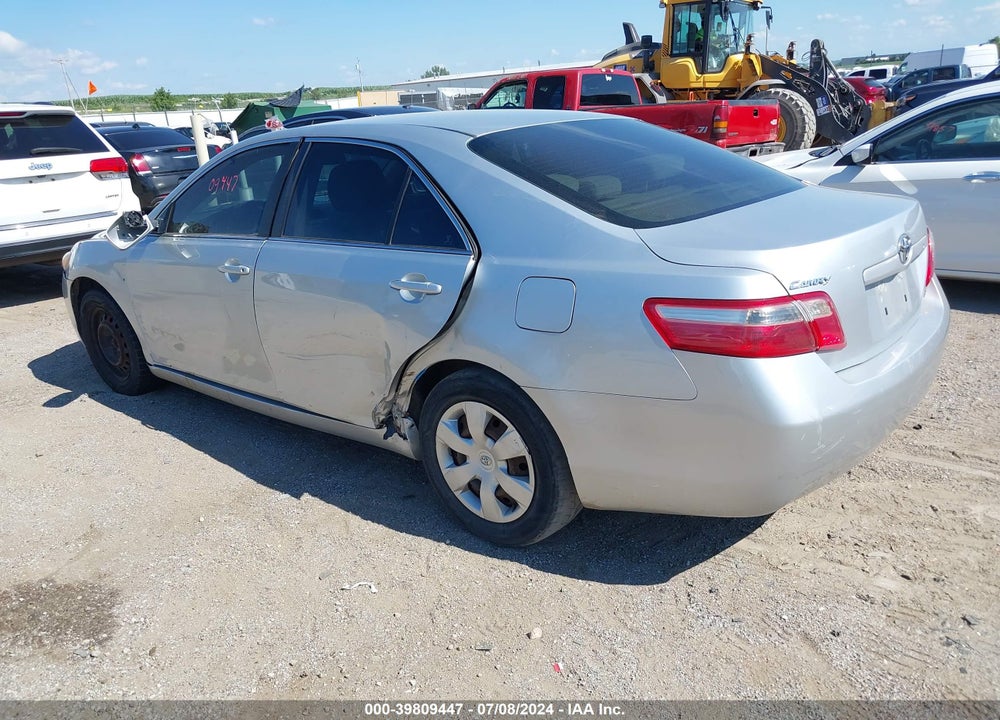 2007 TOYOTA CAMRY LE VIN: 4T4BE46K37R003344