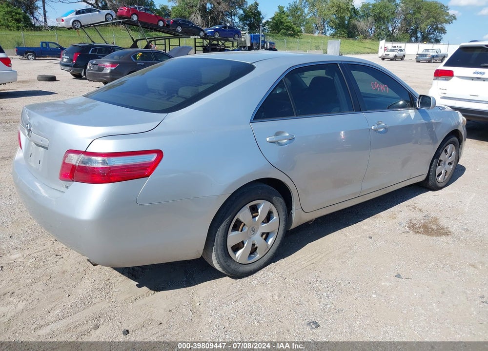 2007 TOYOTA CAMRY LE VIN: 4T4BE46K37R003344