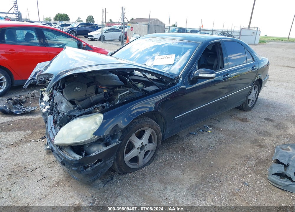 2004 MERCEDES-BENZ S 430 VIN: WDBNG70JX4A403808