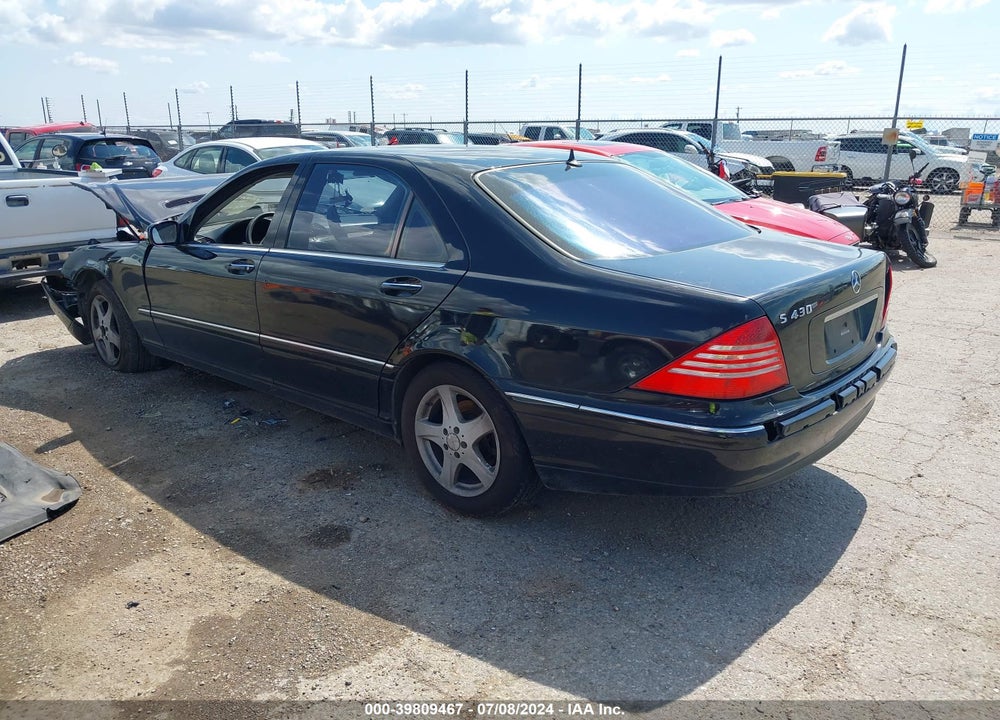 2004 MERCEDES-BENZ S 430 VIN: WDBNG70JX4A403808