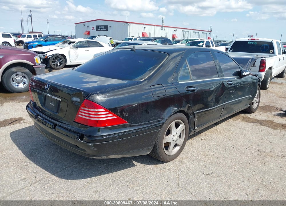 2004 MERCEDES-BENZ S 430 VIN: WDBNG70JX4A403808