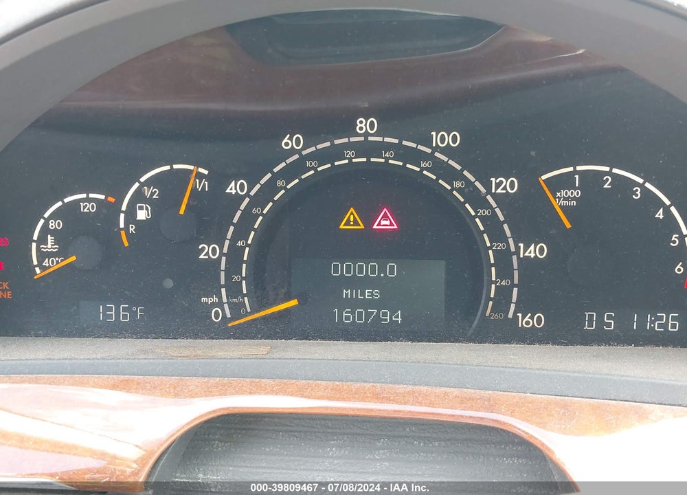 2004 MERCEDES-BENZ S 430 VIN: WDBNG70JX4A403808
