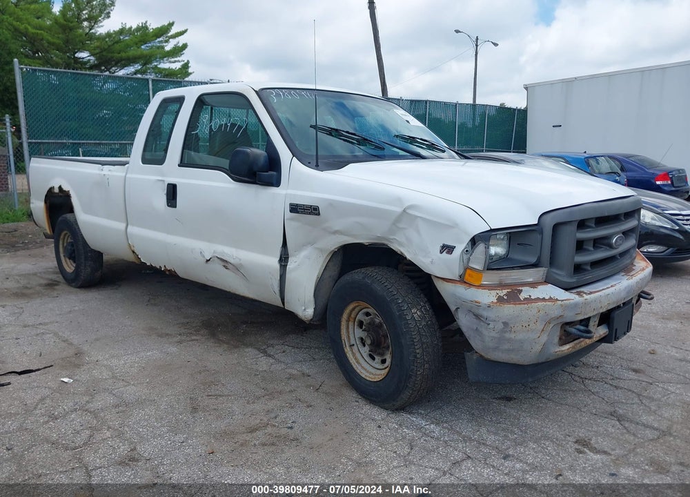 2002 FORD F-250 LARIAT/XL/XLT VIN: 1FTNX20L32EC80283