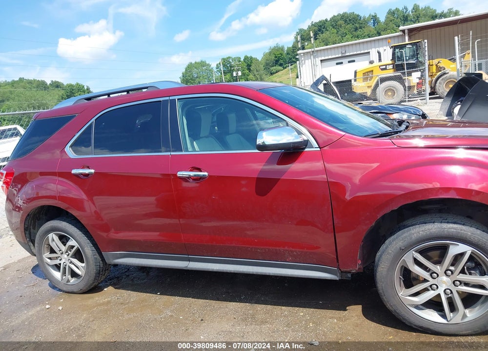 2016 CHEVROLET EQUINOX LTZ VIN: 2GNFLGE38G6193858