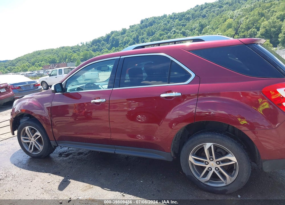 2016 CHEVROLET EQUINOX LTZ VIN: 2GNFLGE38G6193858