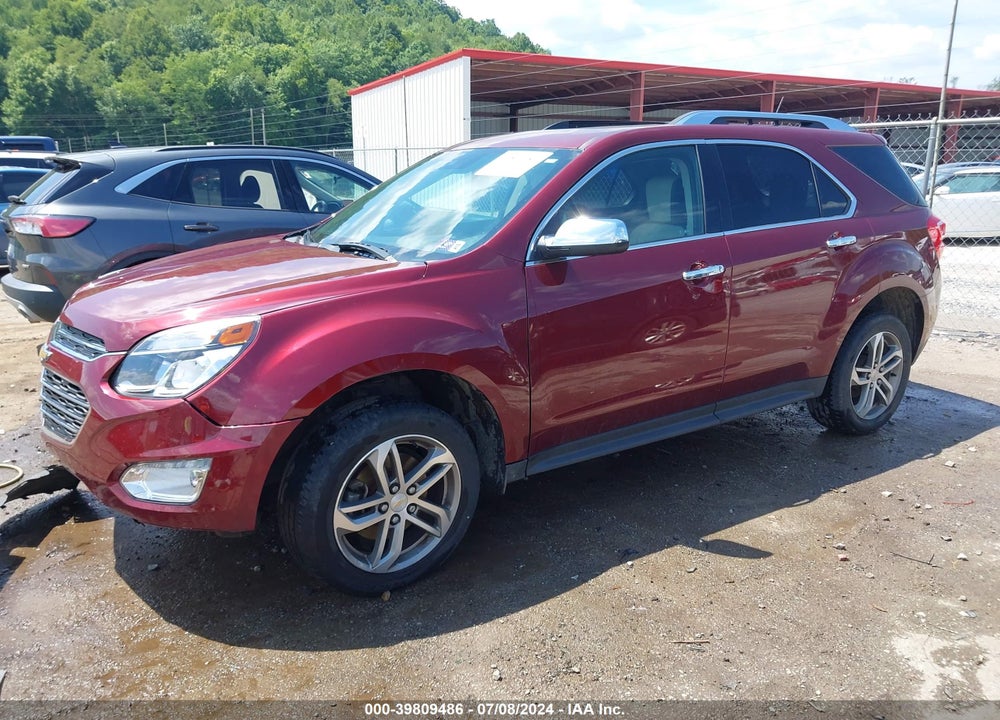 2016 CHEVROLET EQUINOX LTZ VIN: 2GNFLGE38G6193858