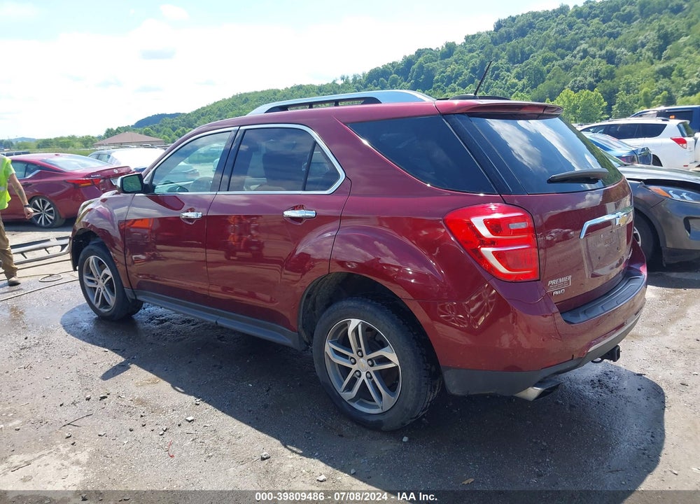 2016 CHEVROLET EQUINOX LTZ VIN: 2GNFLGE38G6193858