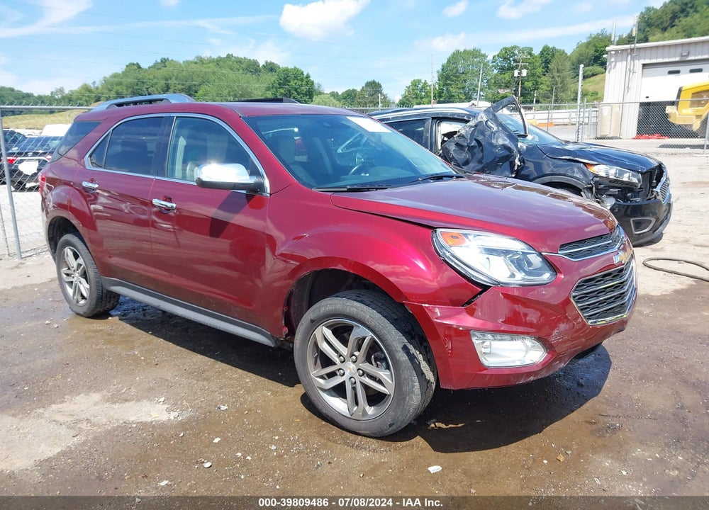 2016 CHEVROLET EQUINOX LTZ VIN: 2GNFLGE38G6193858