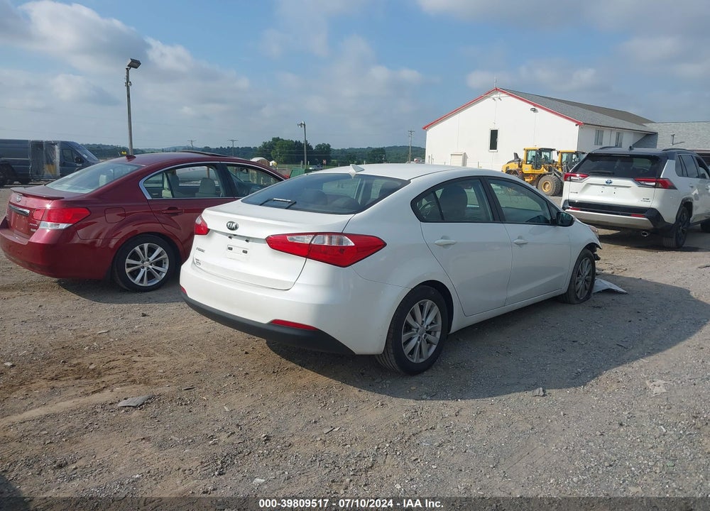 2016 KIA FORTE LX VIN: KNAFX4A60G5479143