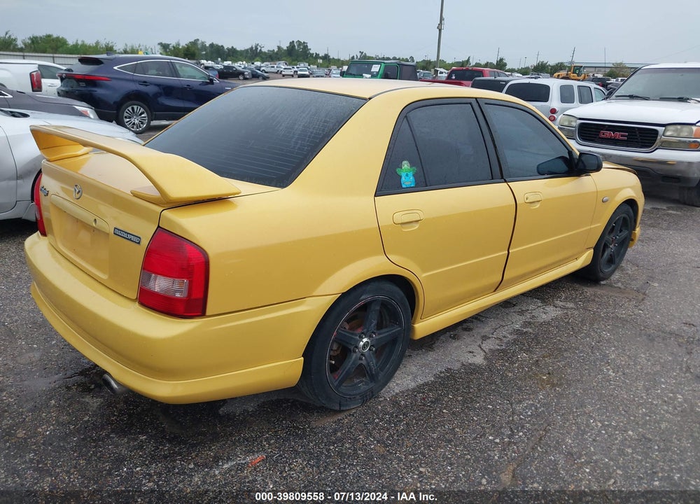 2003 MAZDA SPEED PROTEGE VIN: JM1BJ227430645847