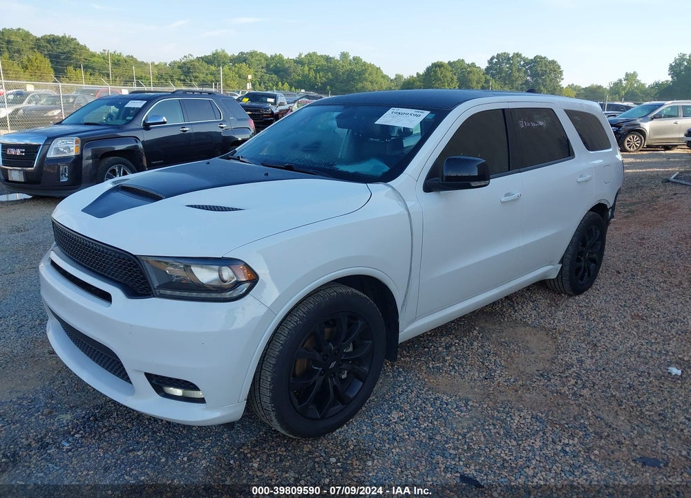 2020 DODGE DURANGO GT PLUS RWD VIN: 1C4RDHDG0LC325106