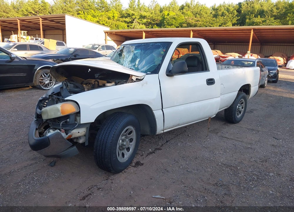 2002 GMC SIERRA 1500 STANDARD VIN: 1GTEC14V12Z139044